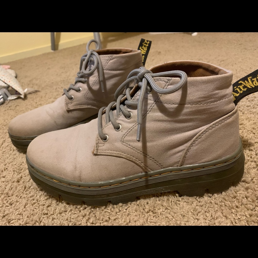 Dr. Martens “Bonny” canvas boot